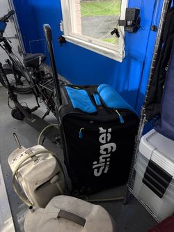 Slinger Bag Tennis Ball Bag on Wheels