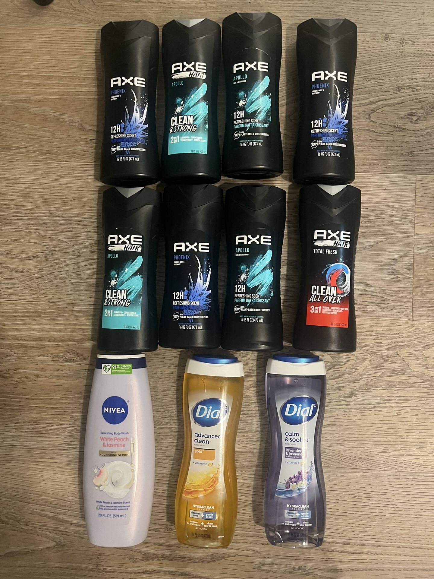 Axe dial nivea bodywash personal care bundle $38