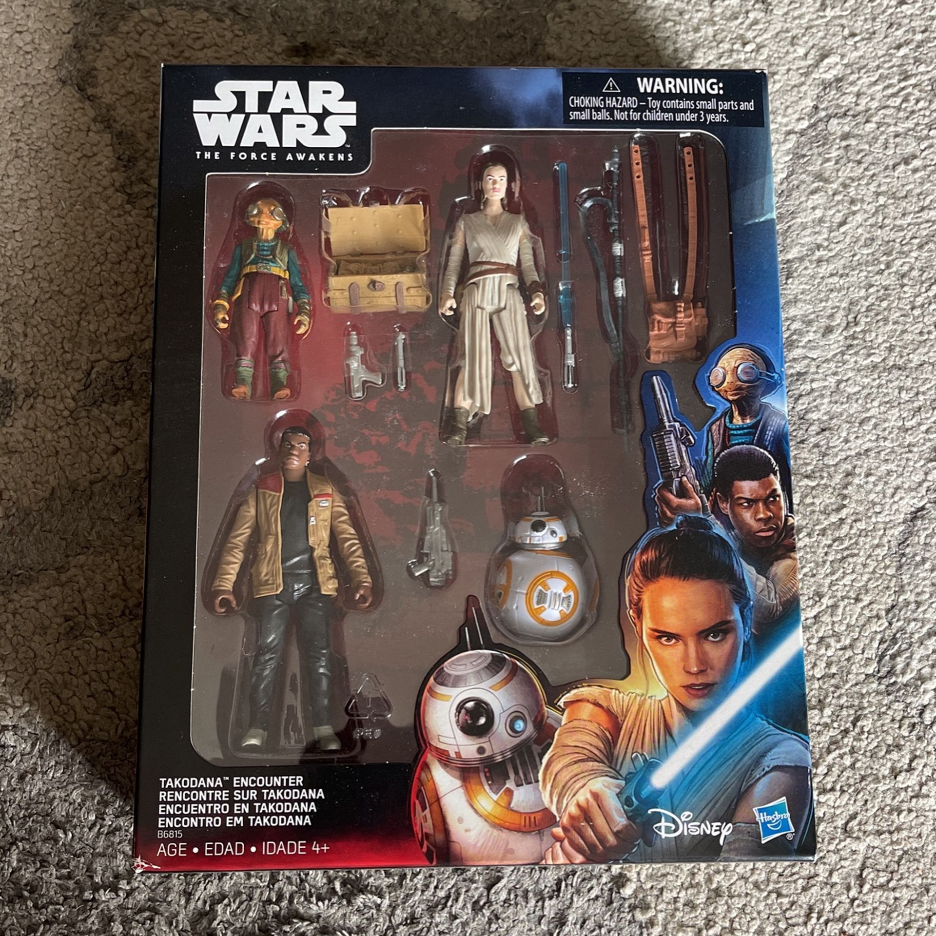 Star Wars The Force Awakens Takodana Encounter 4 Pack