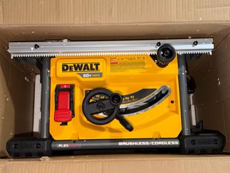 NEW TOOL ONLY DeWalt 60V MAX FlexVolt Cordless Table Saw BRAND NEW NEVER USED