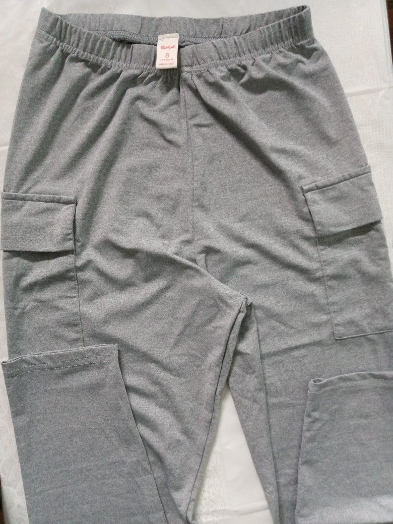 ($1) Monday(only) item. New(no tag) gray pants, soft, comfortable pants