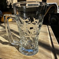 Glass Coffee Mug - Set Of 6