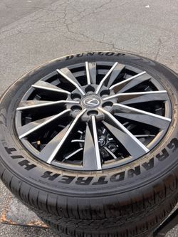 dunlop grandtrek 265/50r22 tires for Lexus GX550 