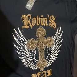 Robin jeans T-Shirt Size L 