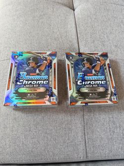 2025 Topps Bowman Chrome Mega Box Lot of 2