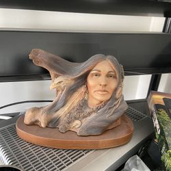 Vintage Indian Statue 