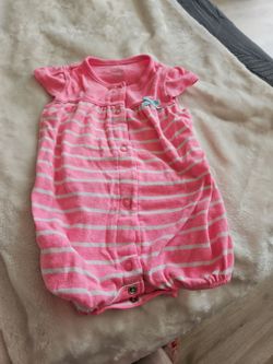 Carters baby girl pink 9 months