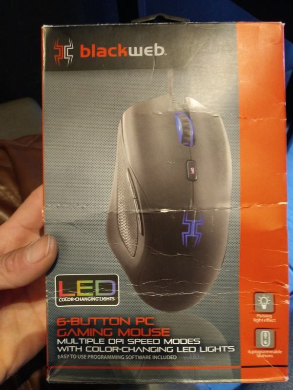 Blackweb 6 Button Gaming Mouse