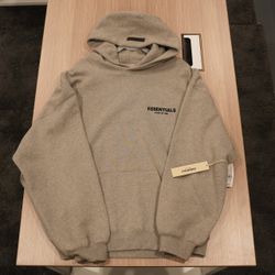 Dark Oatmeal Essentials Fear of God hoodie 