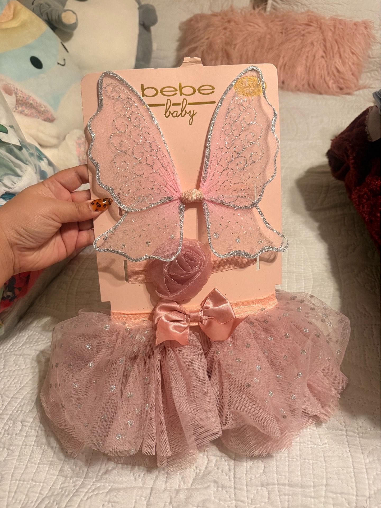 NEW Baby girl fairy three piece set