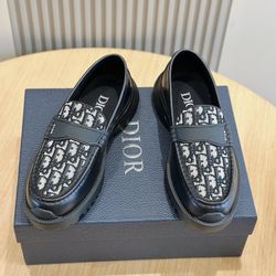 Dior CD Men’s Leather Shoes With Box 2026 New 