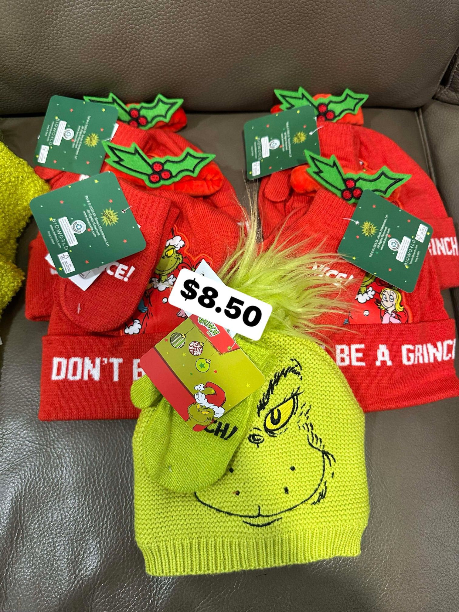 Kids beanie Grinch