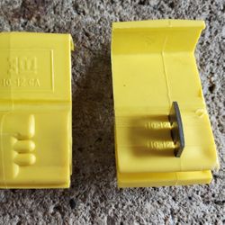 3M Yellow 12-10 Ga AWG Gauge Car Alarm Scotch Lock Connector Terminal Quick