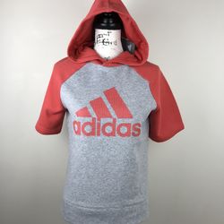 ✨ADIDAS✨women’s hoodie with short sleeves