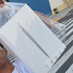 Silver Apple MacBook Air