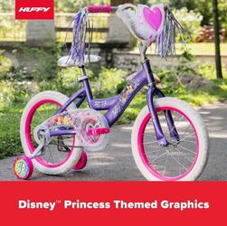 New DISNEY PRINCESS HUFFY BIKE 