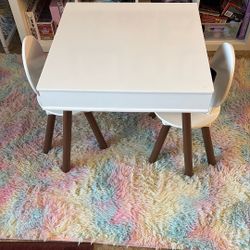 Kids Table With 2 Chairs