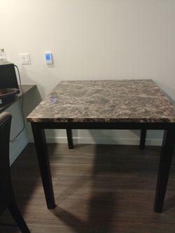 *Marble Top High Table*