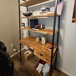 MERCANA OFFICE DESK W/SHELVES
