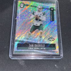 Sam Darnold Rookie Football Card Jets Seahawks 