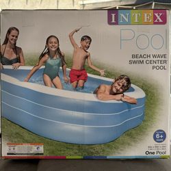 INTEX BEACH WAVE SWIM CENTER POOL