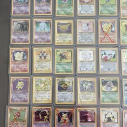 Vintage Holo Pokemon Card Lot 