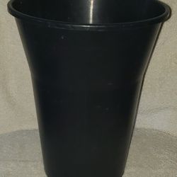 Black Flower Bucket