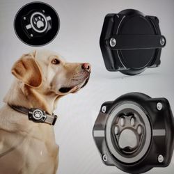 Reflective AirTag Dog Collar Holder(1 Pack), IP68 Waterproof Airtag Holder for Dog Collar, Hard TPU Air Tag Dog Collar, Ultra-Durable Dog & Cat Collar