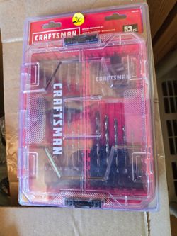 Craftsman 53 pc drill and driver set.