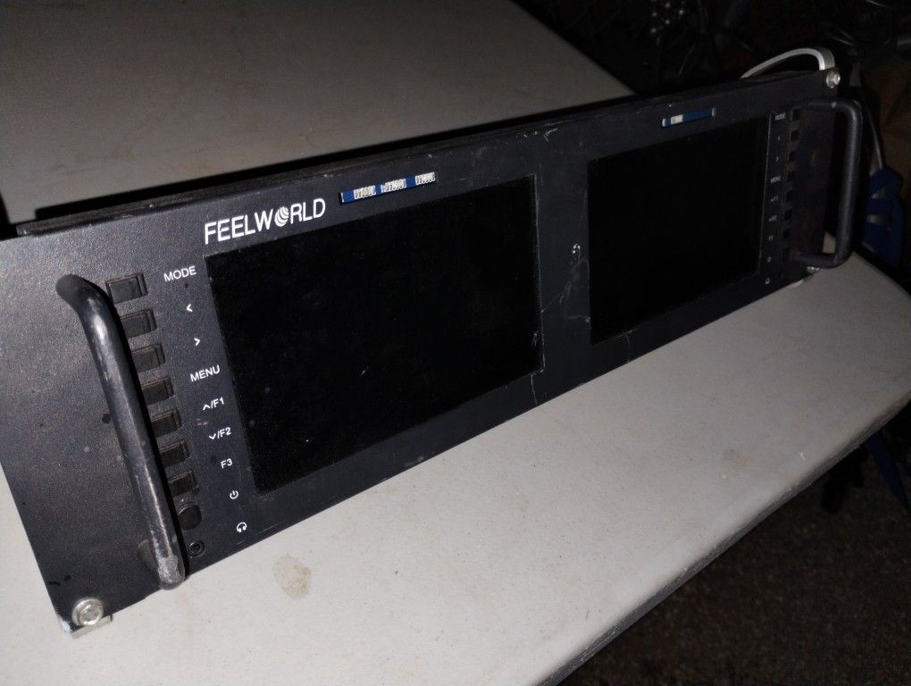 LCD Dual Screen Video Production Monitors