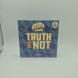 Truth or Not The Coaster Games Paladone 3+ Players Contains 20 Coasters - NEW