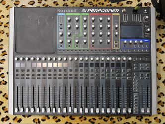 Soundcraft si performer 2 w/DMX used
