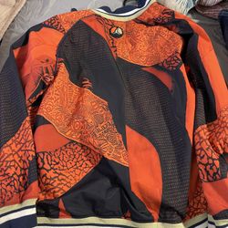 Jordan Jacket Throwback Used But Good Condition