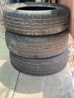 Set of 3 wheels
