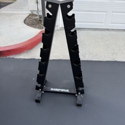 Inspire Fitness 6 Pairs Vertical Dumbbell Rack