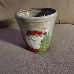 Ceramic Santa Claus Flower Pot