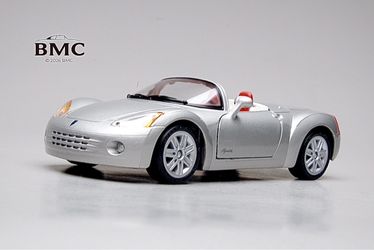 Plymouth Pronto Spyder Concept Car, silver, 1:24 Diecast model car