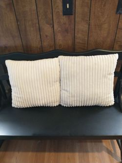 Faux Fur Throw Pillows