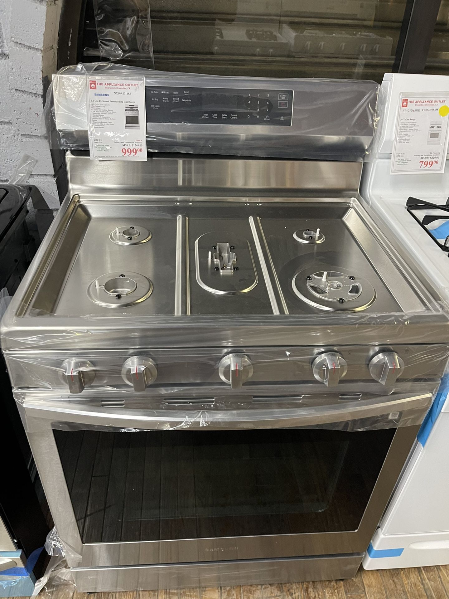 Samsung Freestanding Gas Oven/Range