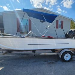 16' Starcraft Aluminum Boat 