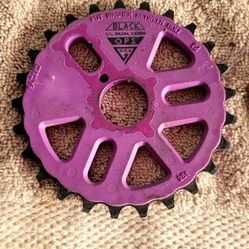USED BMX  BLACK  UPS  SPROCKET  USED NORMAL WEAR 