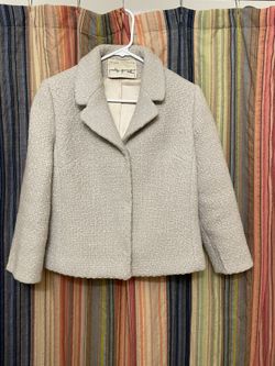 Vintage Wool Jacket Silk Lined 