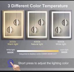 36”x24” LED Mirror