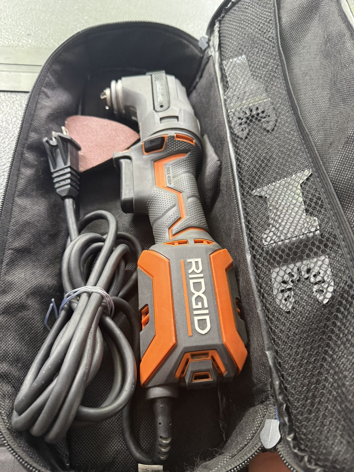Ridgid 4 Amp Corded Oscillating Multi-Tool