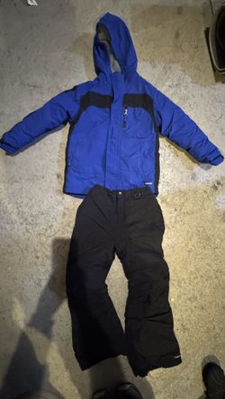 Snow Jacket And Pants Land’s End Size 7
