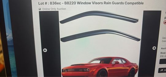 New Window Visors Rain Guarss Compatible w/ Dodge Charger 2008-2023(B8220-UH)