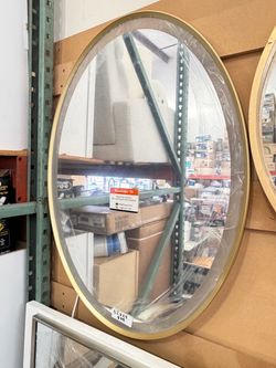 32x24 LED Mirror Gold with ANTIFOG