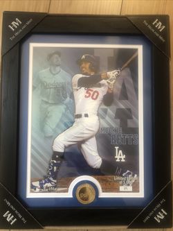 Mookie Betts Bronze Coin Photo Mint limited edition