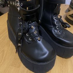 Brand new Boots with Spikes 