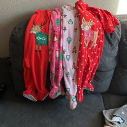 12 Mos Christmas Pajamas